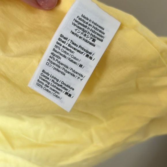 Madewell Belted Yellow Spring Trench Coat in Candlelight - Picture 10 of 11